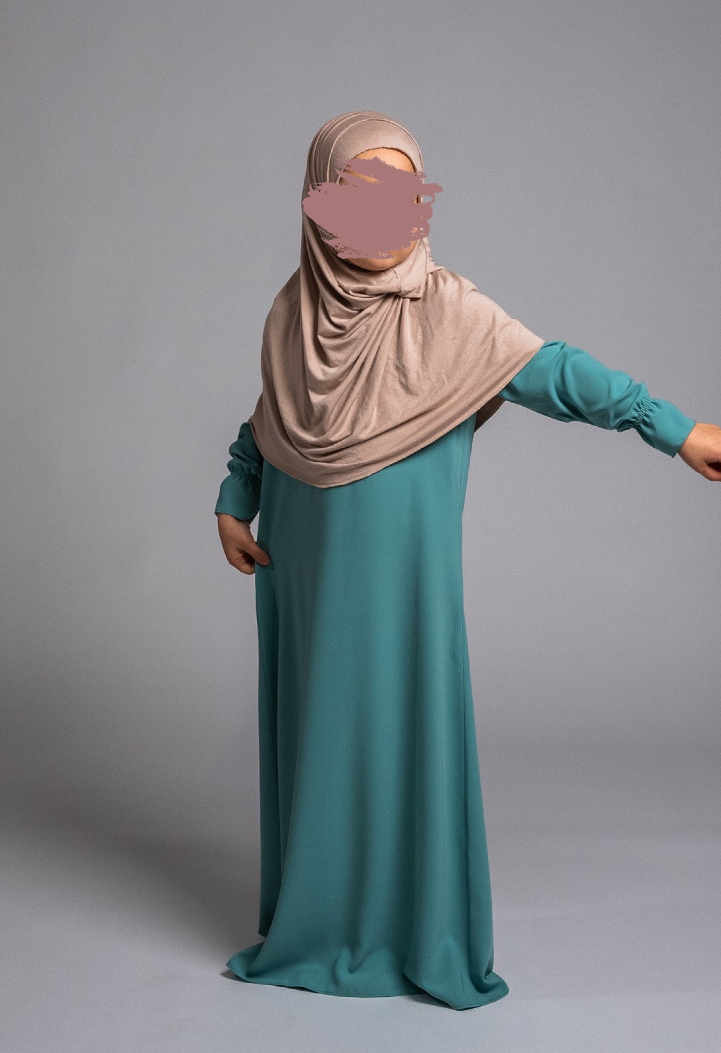 Abaya Kids <br>- Turquoise