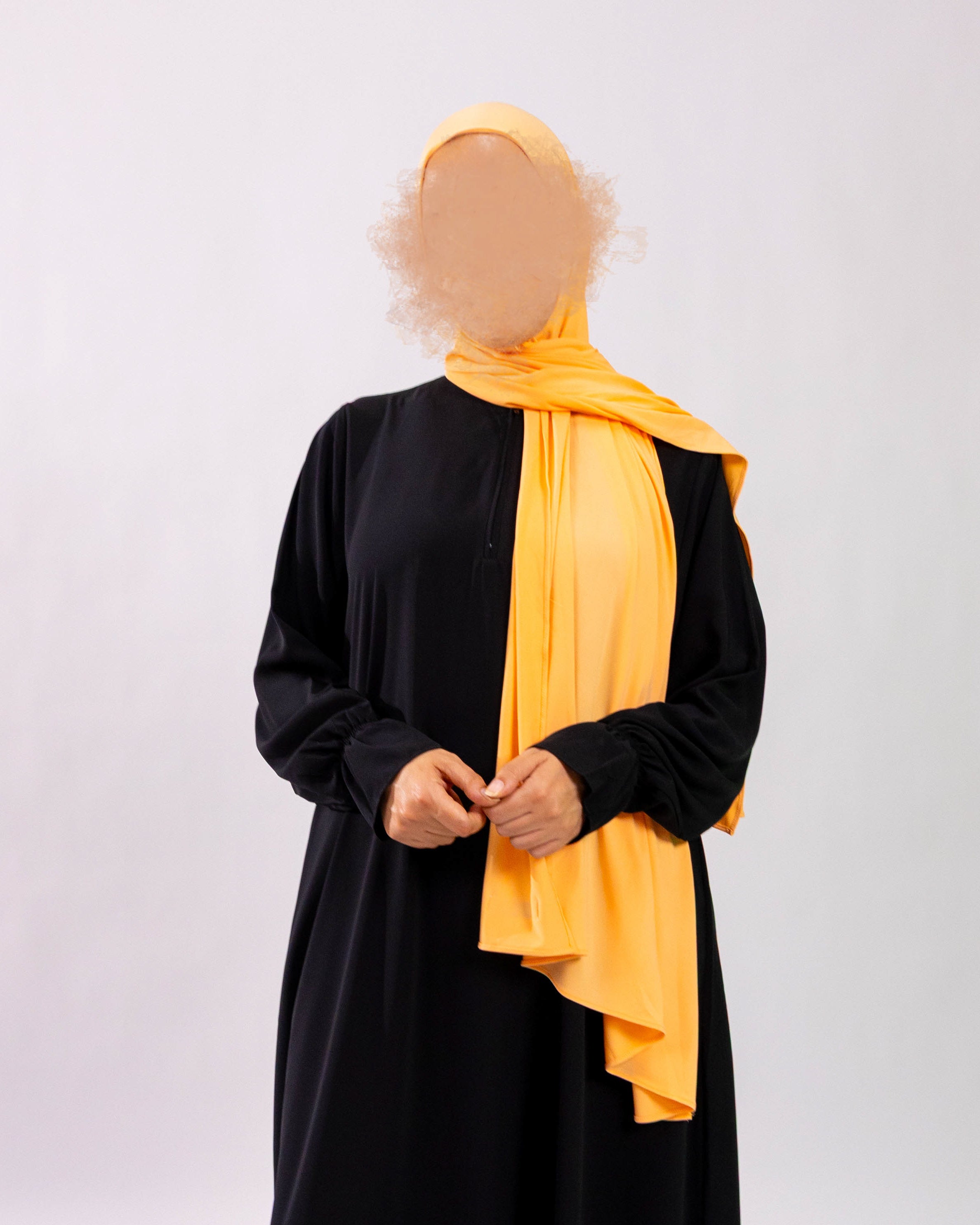 Premium Jersey scarf <br>- Apricot Crush