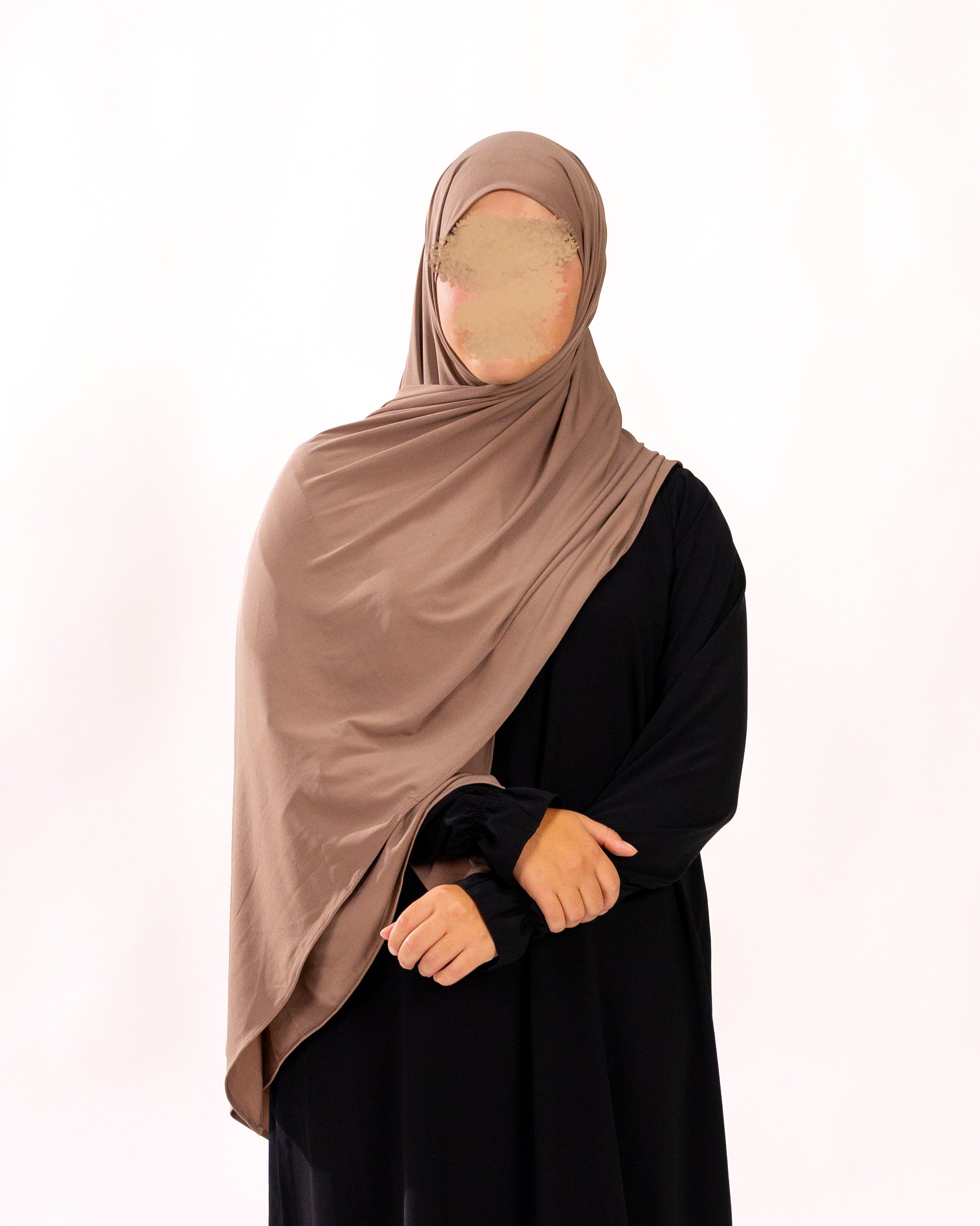 Premium Jersey scarf <br>- Taupe