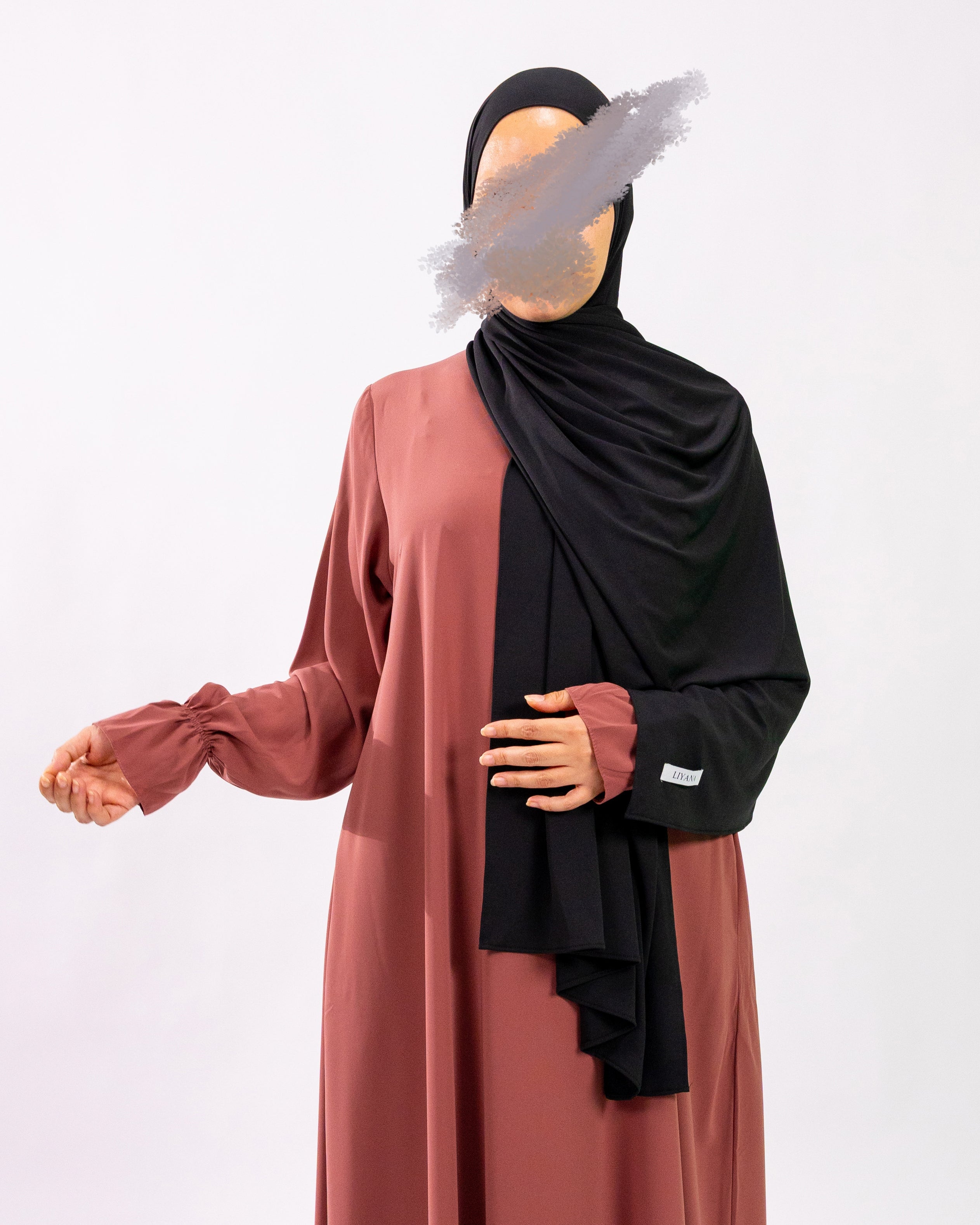Premium Jersey scarf <br>- Black