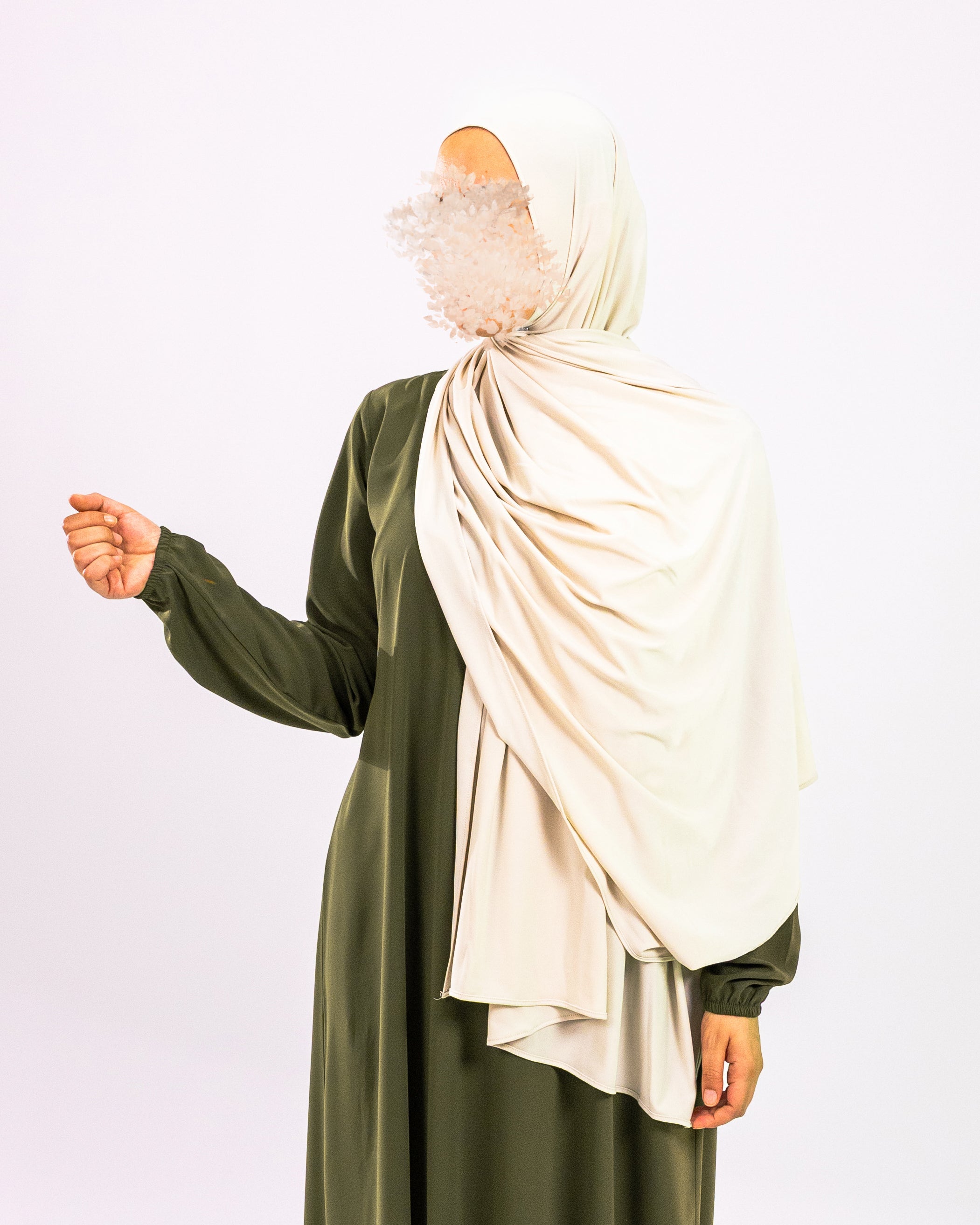 Premium Jersey scarf <br>- Cream
