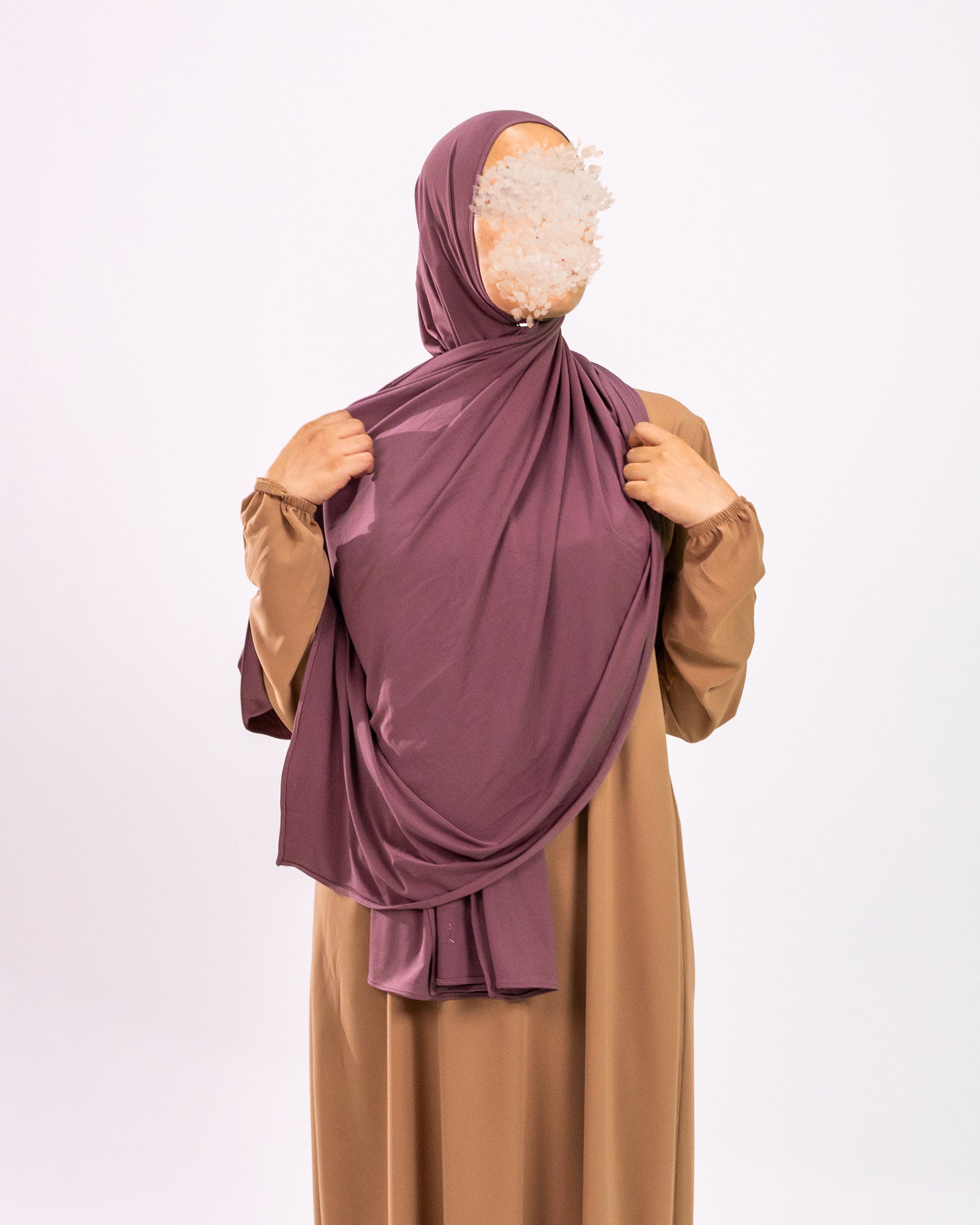 Premium Jersey scarf <br>- Mauve