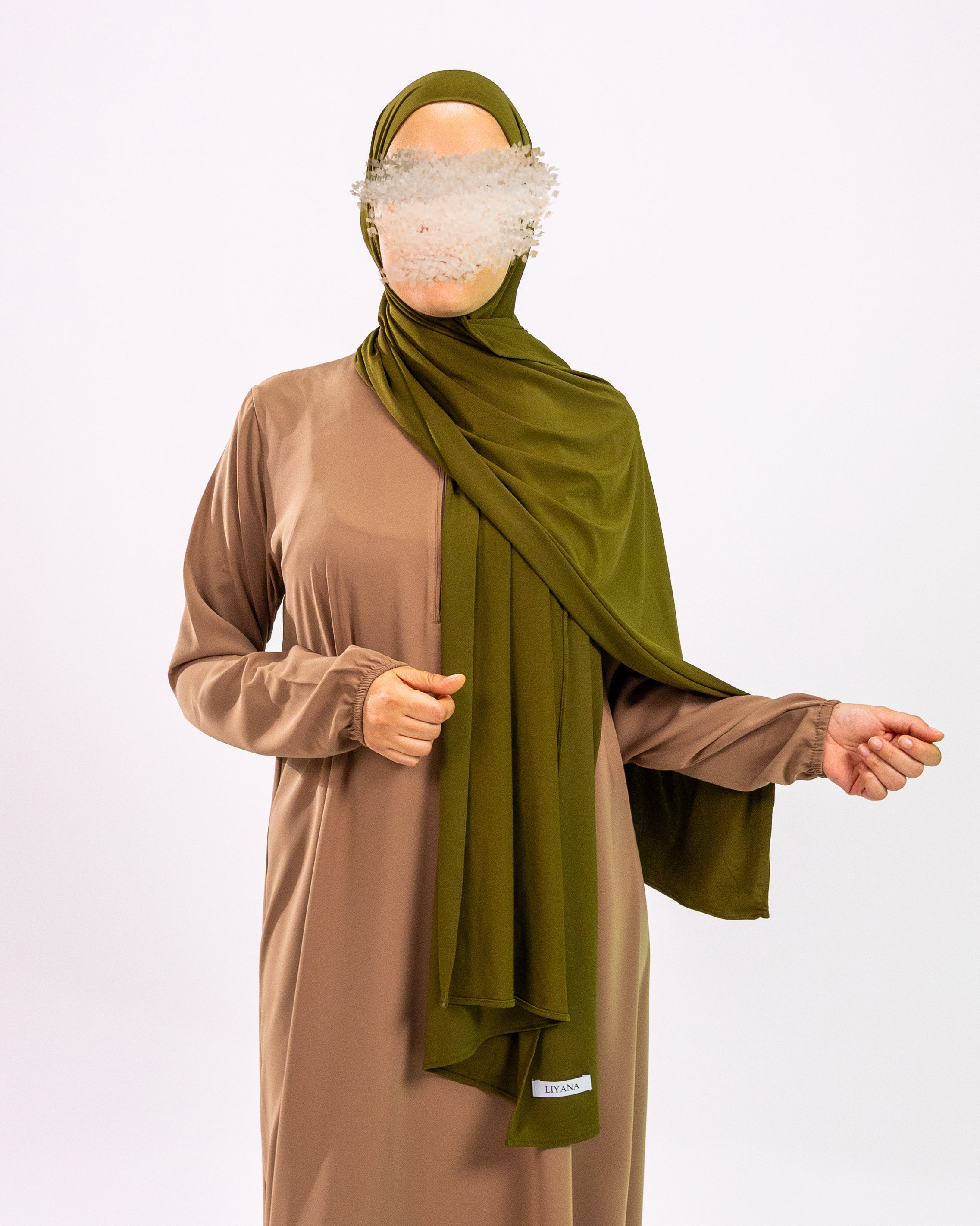 Premium Jersey scarf <br>- Olive