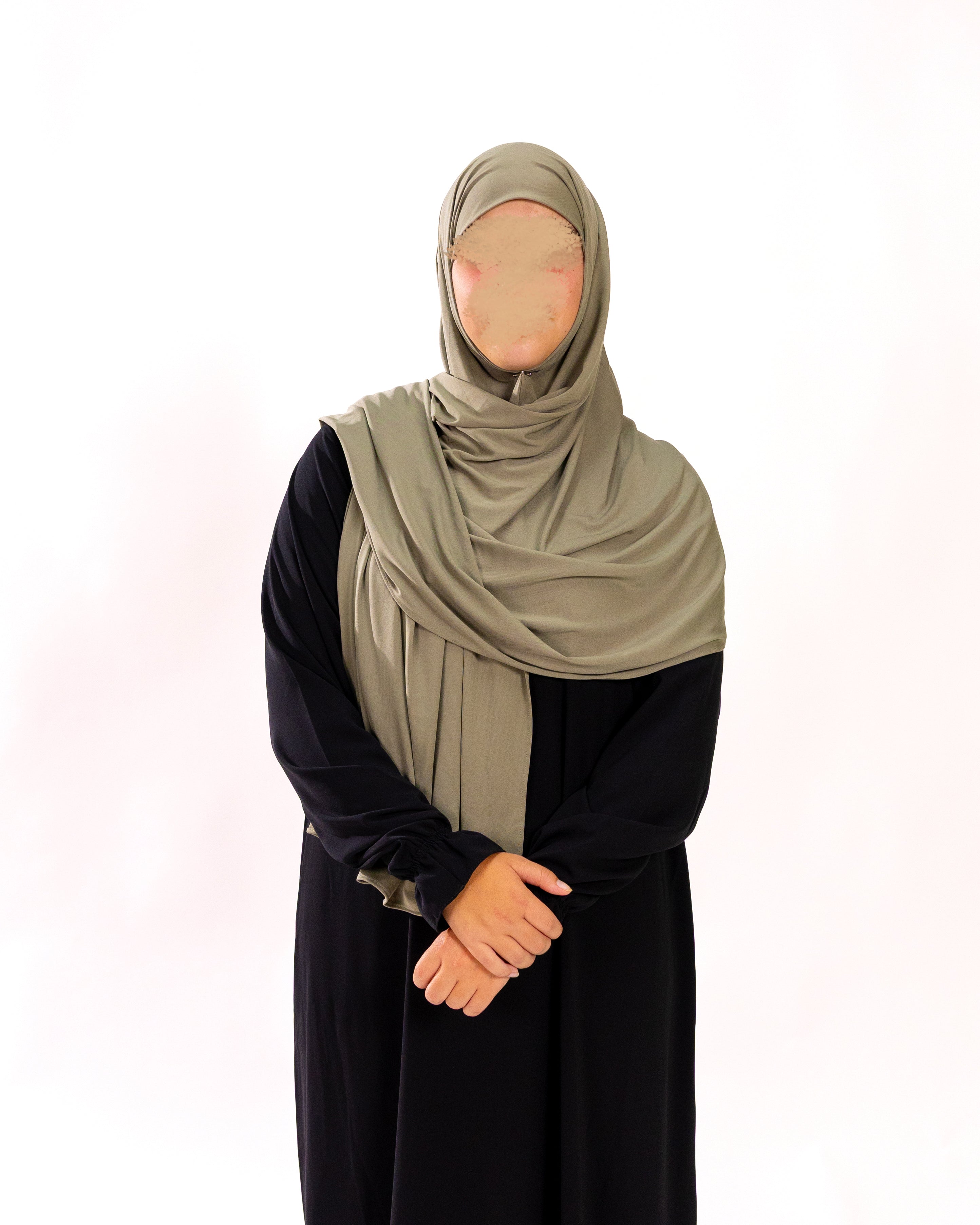 Premium Jersey scarf <br>- Sage