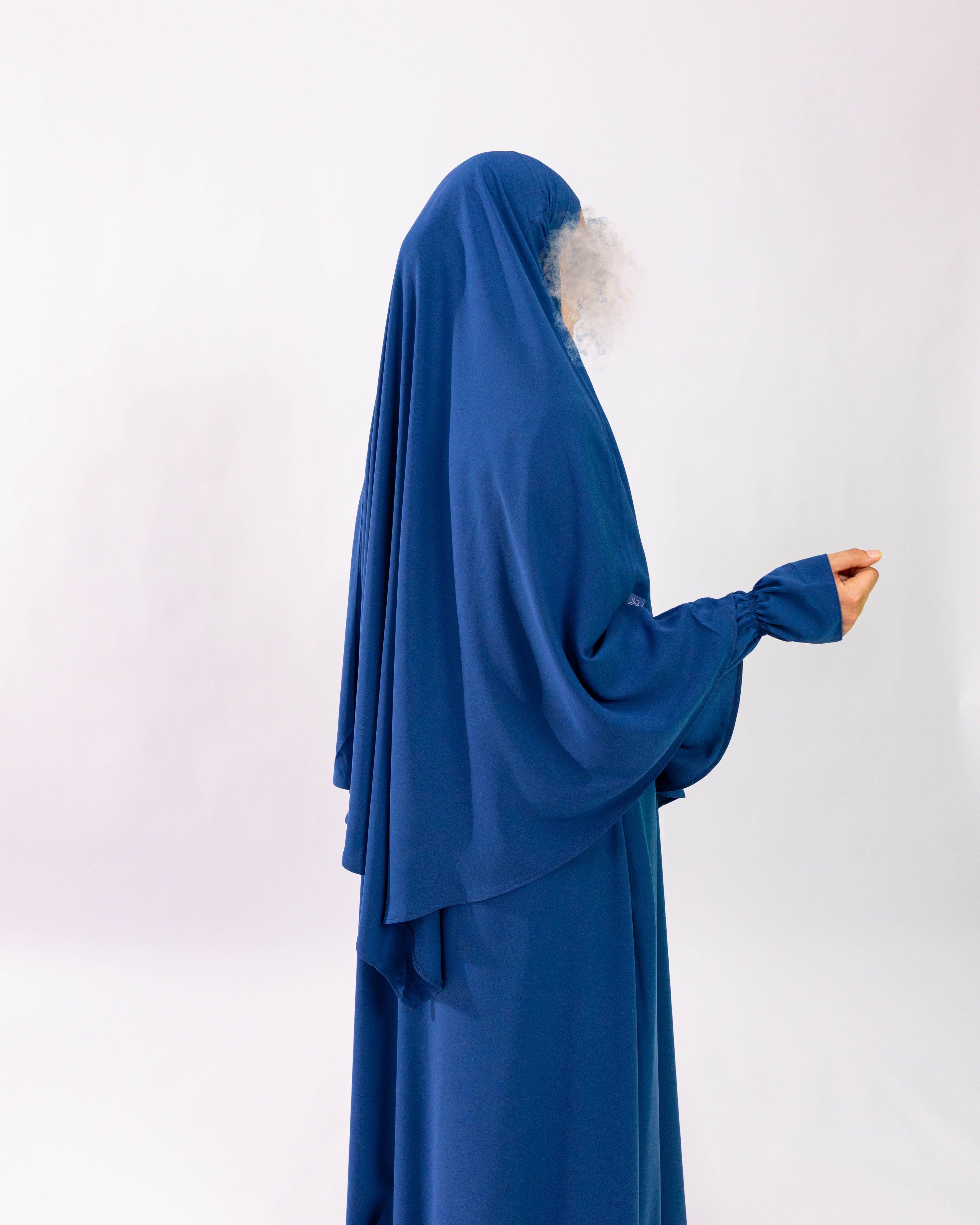 Tieback Tria Khimar <br>- Sapphire